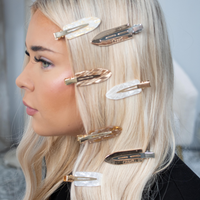 Strawberry Creme Boujje Setting Clips