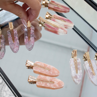 Strawberry Creme Boujje Setting Clips