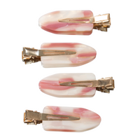 Strawberry Creme Boujje Setting Clips