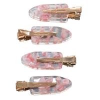 Pink Fleck Boujje Setting Clips