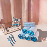 The Marilyn Set - Xtra Wide Quick Grip Rollers Bluesy