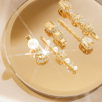 Coco Hair Clip Set - Citrine