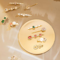 Coco Hair Clip Set - Rose