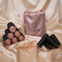 The Twin Pack Marilyn Set - Xtra Wide Quick Grip Rollers Black/Gold
