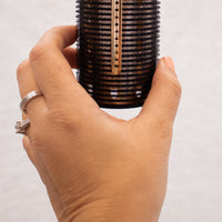 The Volume Set - Xtra Wide Quick Grip Rollers Black/Gold