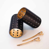 The Fringe Kit - Xtra Wide Quick Grip Rollers Black/Gold