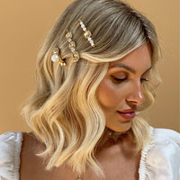 Coco Hair Clip Set - Rose