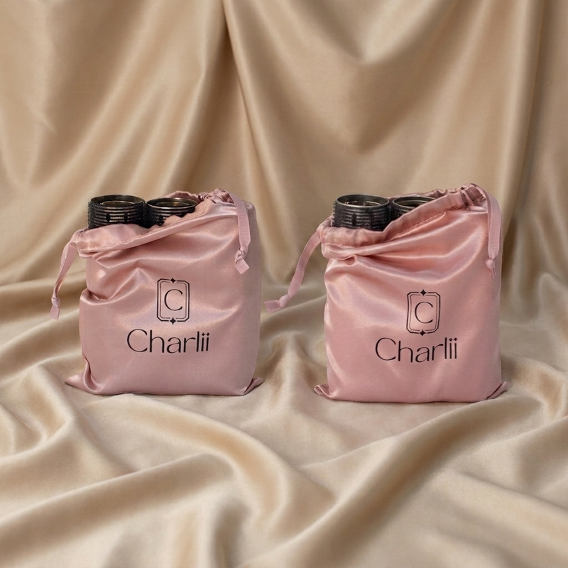 The Twin Pack Marilyn Set - Xtra Wide Quick Grip Rollers Black/Gold