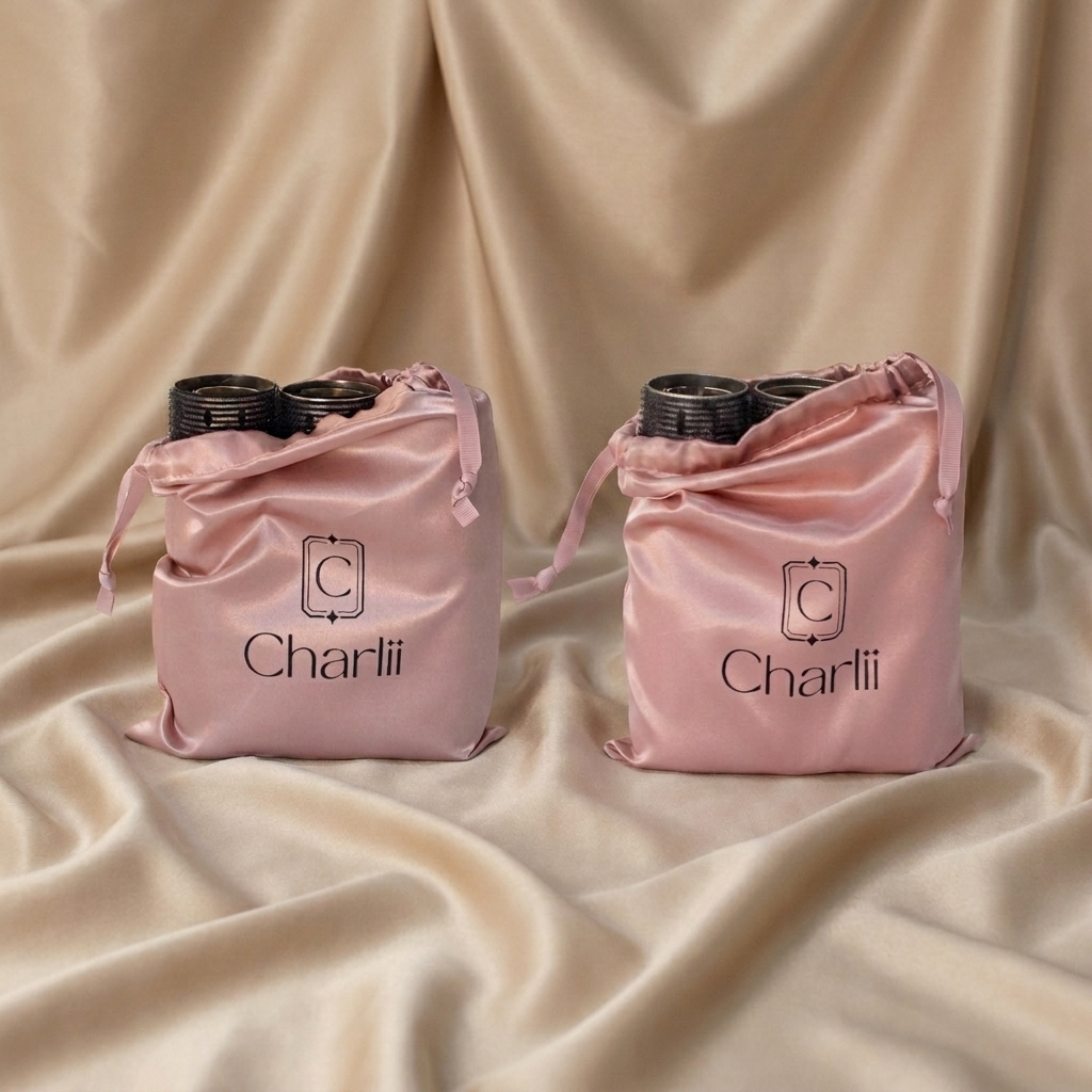 The Twin Pack Marilyn Set - Xtra Wide Quick Grip Rollers Black/Gold