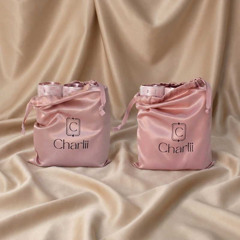 The Twin Pack Marilyn Set - Xtra Wide Quick Grip Rollers Rose Gold