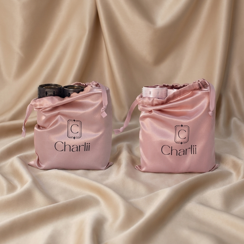 The Twin Pack Mixed Marilyn Set - Xtra Wide Quick Grip Rollers Rose Gold & Black/Gold
