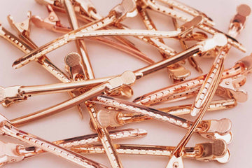 Rose Gold Crease-Free Styling Clips